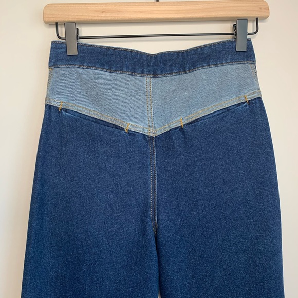 NWOT Free People Flip It and Reverse It Flare Jean - Picture 5 of 6